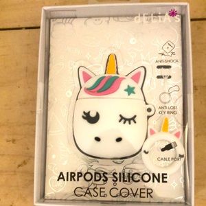 Unicorn 🦄 silicone AirPods protective case cover